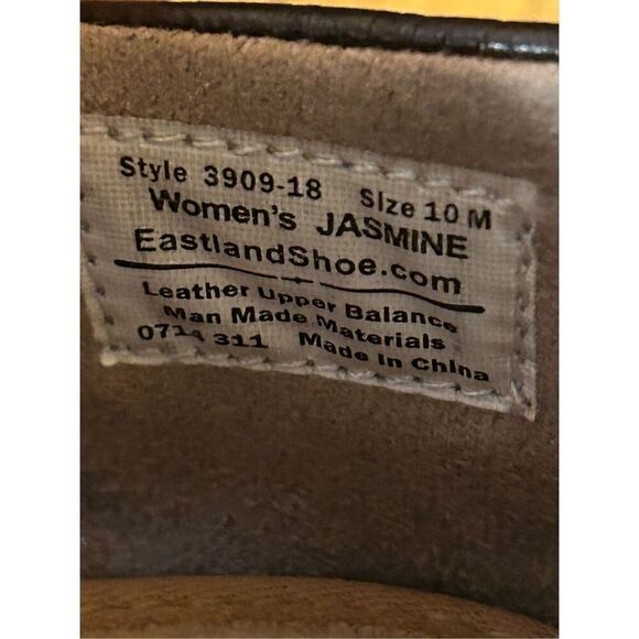 Eastland Women's Jasmine Slip-On Leather Loafer Brown Size 10M nwt - Picture 8 of 8